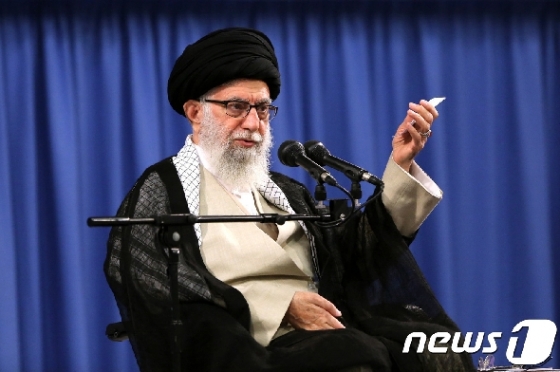 이란의 최고지도자 아야톨라 알리 하메네이. © AFP=뉴스1