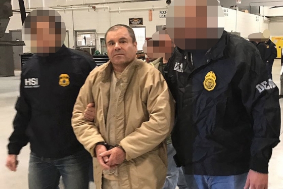 '멕시코 마약왕' 호아킨 구스만(62)이 종신형을 선고받았다. /사진=AFP(멕시코 내무부)