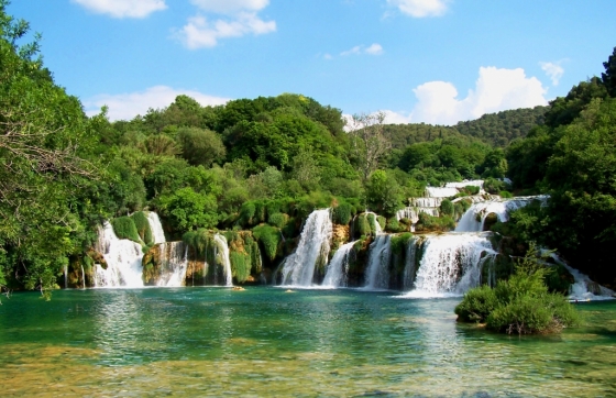 크로아티아 크르카 국립공원 내 스크라딘스키 폭포. /사진=위키피디아