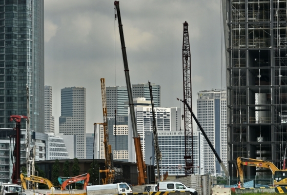 대외무역의존도가 높은 싱가포르의 경제성장률이 하락하면서 경기 침체 우려가 나오고 있다. /사진=AFP