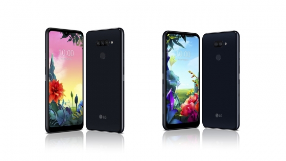 LG전자가 'IFA 2019'에서 선보이는 실속형 스마트폰 'LG K50S'(왼쪽), 'LG K40S'. /사진제공=LG전자.