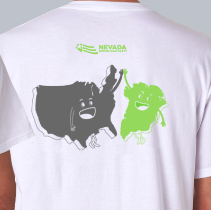 미국 네바다 주 공화당에서 내놓은 '그린란드 티셔츠' /사진=네바다 공화당 트위터