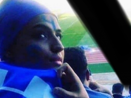 축구 경기장에 들어가려다 체포된 뒤 재판을 앞두고 분신 사망한 사하르 호다야리(30) /사진=트위터