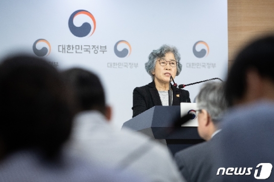 [사진] 박은정 국민권익위원장 '채용비리 감사원 결과 관련 브리핑'