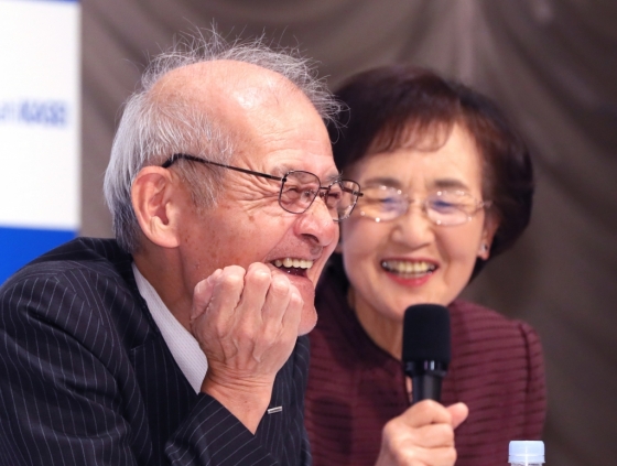 올해 노벨화학상 수상자 요시노 아키라(71). /사진=로이터
