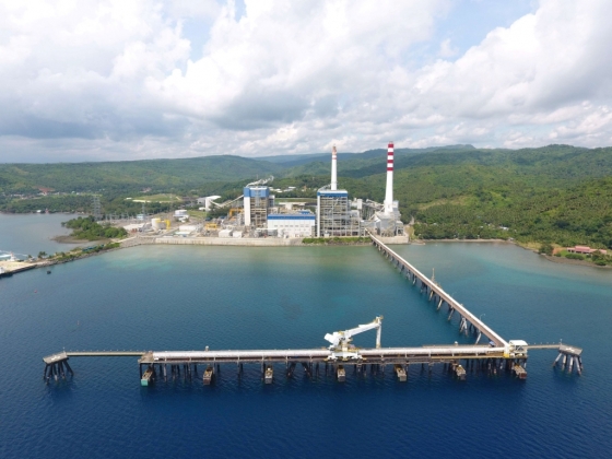 대림산업이 준공한 필리핀 최초 초임계압 방식의 산 부에나벤튜라 석탄화력발전소 전경/사진= 대림산업