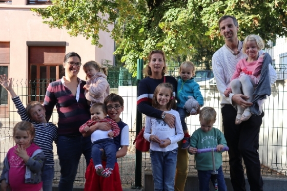 프랑스의 테레즈 가족과 로렌스 가족© 정경화 통신원 제공