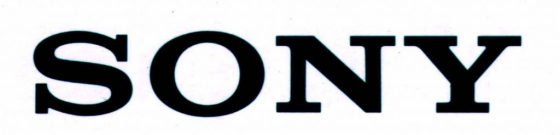 일본 전자업체 소니 회사 로고 
