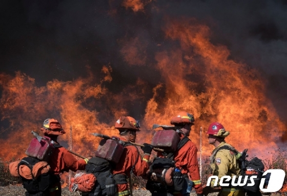 캘리포니아 대형 산불. © AFP=뉴스1