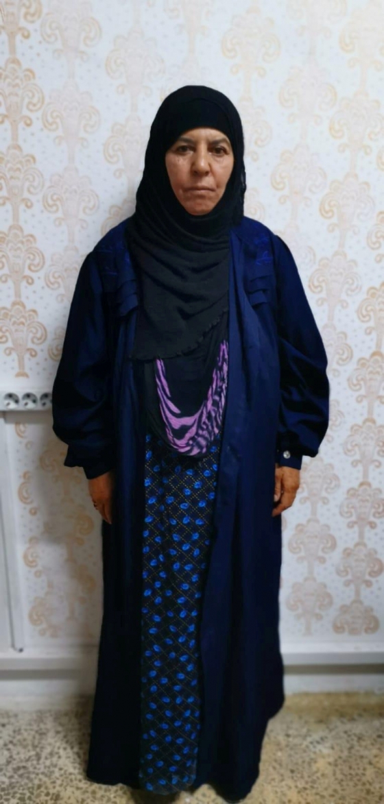 알바그다디의 친누나 라스미야 아와드(65). /사진=로이터
