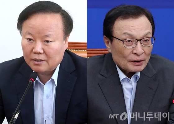 김재원 자유한국당 의원(왼쪽)과 이해찬 더불어민주당 대표/사진=머니투데이DB
