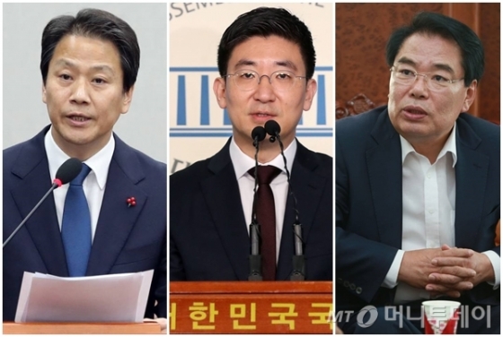 임종석 전 대통령 비서실장,김세연 자유한국당 의원,백재현 더불어민주당 의원(왼쪽부터) /사진=머니투데이DB