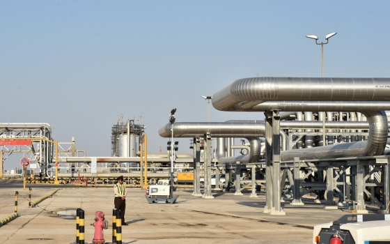 사우디아라비아 국영회사 아람코의 아바이크 원유 생산시설. /사진=AFP