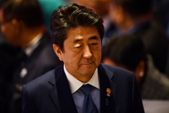 아베 신조 일본 총리. /사진=AFP
