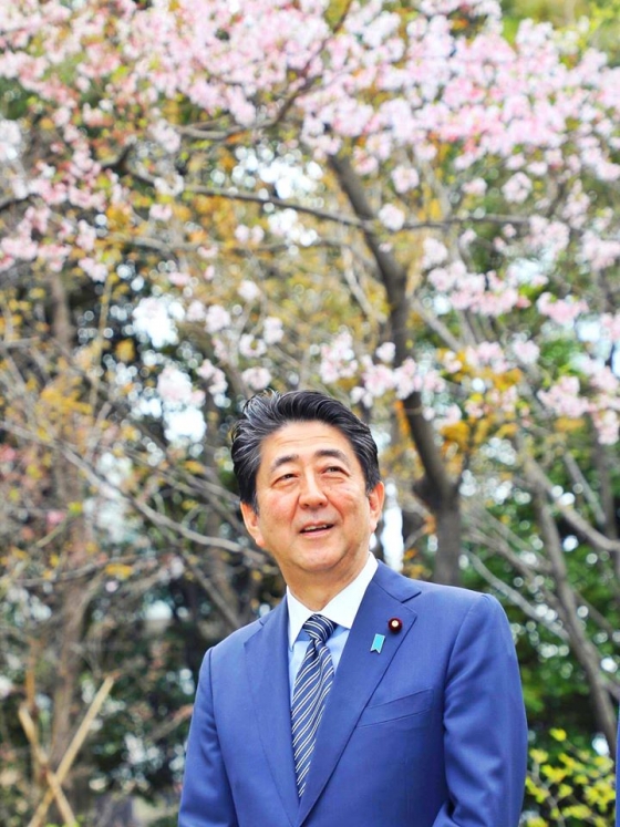 /사진=아베 신조 일본 총리 SNS.