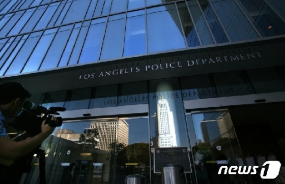 LA 경찰국 © AFP=뉴스1