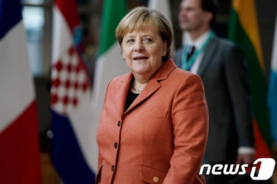 앙겔라 메르켈 독일 총리. <자료사진> © AFP=뉴스1