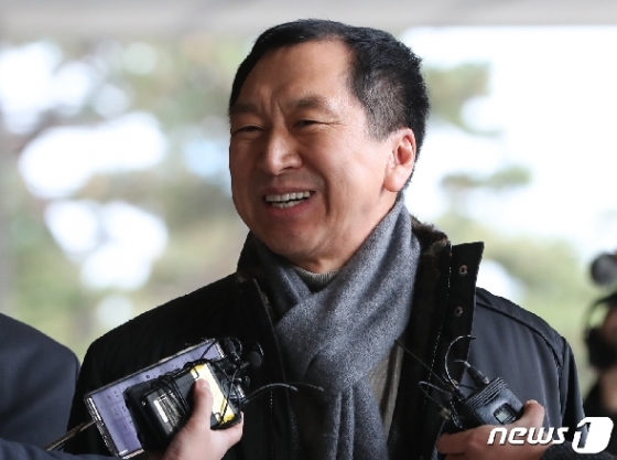 [사진] 미소 짓는 김기현 전 울산시장