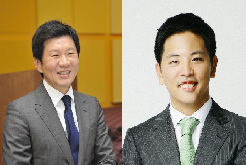 정몽규 HDC그룹 회장(왼쪽)과 박세창 아시아나IDT 사장./사진=머니투데이 DB