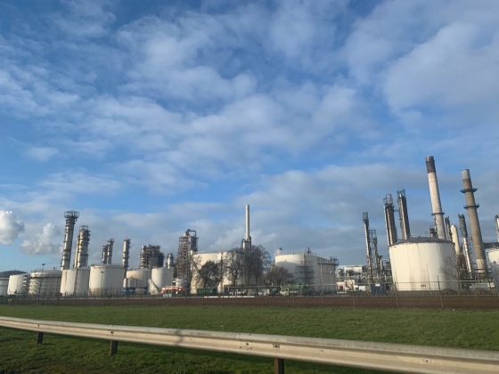 네덜란드 로테르담 석유화학공업단지/사진=장시복