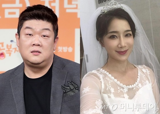 유민상(왼쪽)과 김하영/사진=머니투데이DB, 김하영 인스타그램