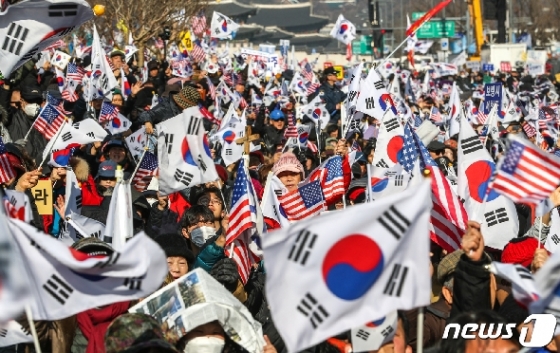 [사진] '대한민국 바로세우기 국민대회'