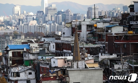서울 용산구 한남 3구역 전경/뉴스1 © News1 오대일 기자