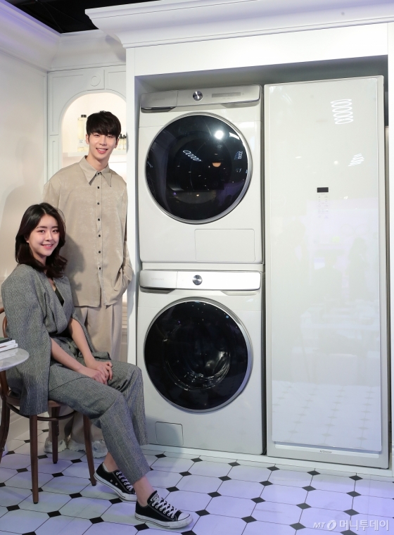 [사진]삼성전자 '그랑데 AI 세탁기·건조기' 출시
