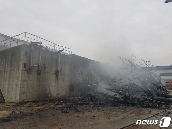 [사진] 화재 발생한 당진 동부제철