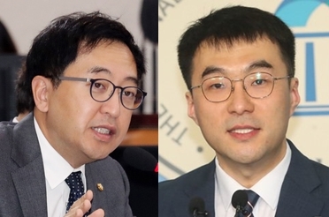 금태섭 더불어민주당 의원(왼쪽)과 김남국 변호사. /사진=뉴스1.