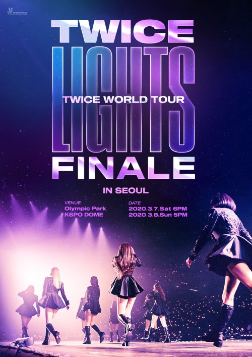 '트와이스 월드 투어 트와이스라이츠 인 서울 피날레'(TWICE WORLD TOUR TWICELIGHTS in Seoul Finale) /사진=JYP엔터테인먼트