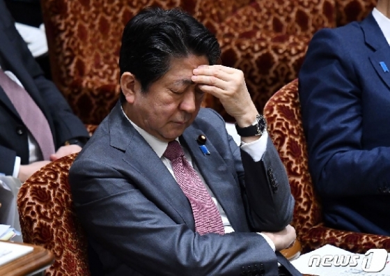 아베 신조 일본 총리. <자료사진> © AFP=뉴스1