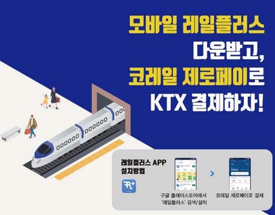 한국철도, '코레일 제로페이' 출시…승차권 결제 가능