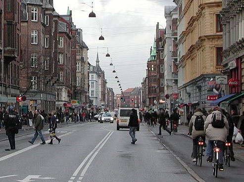 덴마크 코펜하겐 자전거 도로 / 사진제공=위키커먼스