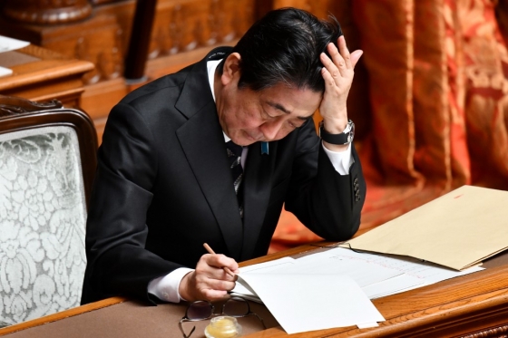 아베 신조 일본 총리/사진=AFP