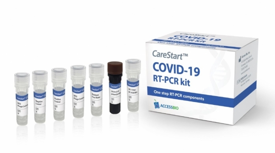 코로나19 진단키트 'CareStart COVID-19 RT-PCR kit'/사진=엑세스바이오