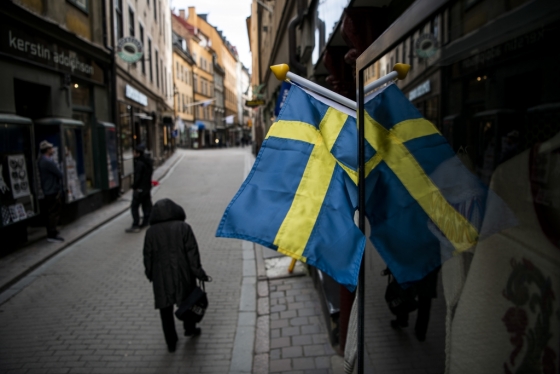 지난달 25일(현지시간) 스웨덴 스톡홀름 거리. /사진=AFP