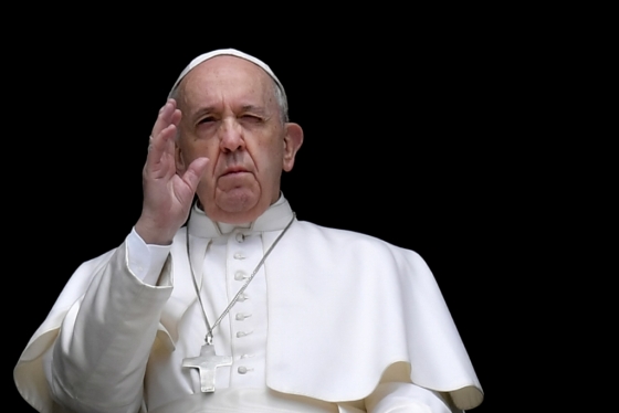 2020.04.13 프란치스코 교황 /사진=AFP
