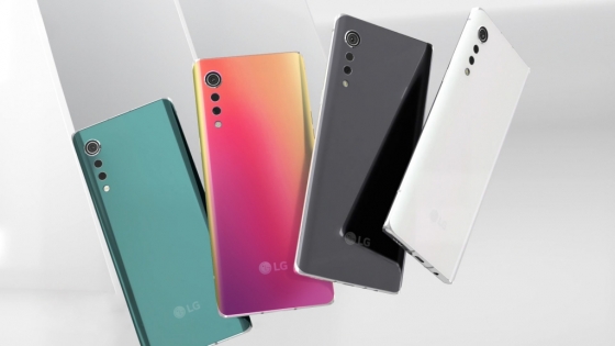 LG전자 전략 스마트폰 'LG 벨벳' 네 가지 색상 /사진=LG전자