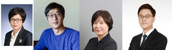 (왼쪽부터)김성진, 김영식, 손영숙, 이종호/사진=과학기술정보통신부