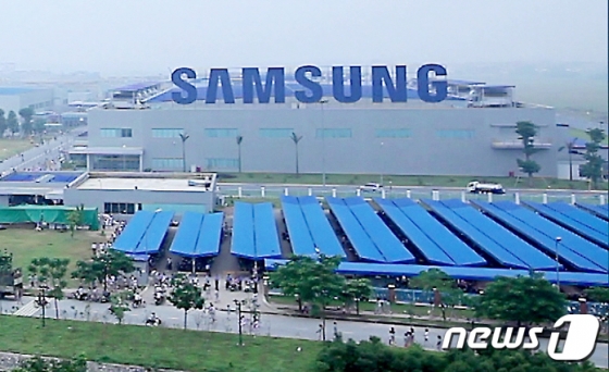 베트남 하노이 북부 박닌성에 위치한 삼성전자 스마트폰 생산 공장. /사진제공=삼성전자