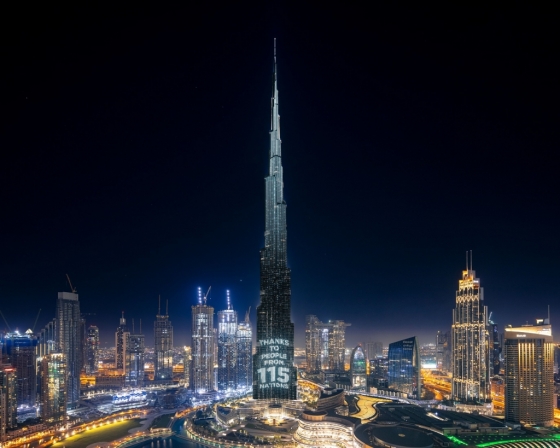 아랍에미리트 두바이에 있는 세계 최고 빌딩 부르즈 칼리파(Burj Khalifa). /사진=AFP