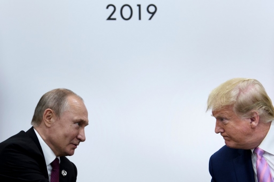 블라디미르 푸틴 러시아 대통령과 도널드 트럼프 미국 대통령/사진=AFP