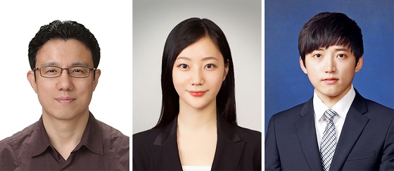 (왼쪽부터) 예종철 교수, 오유진 박사과정, 박상준 박사과정/사진=KAIST