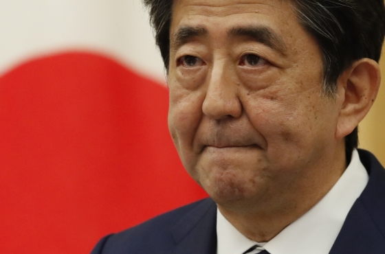 아베 신조 일본 총리./사진=AFP