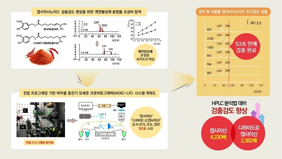 김치 매운맛 성분 고감도 동시 분석 기술/사진=세계김치연구소