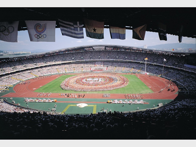1988년 서울올림픽 개막식 장면.  /사진=대한체육회