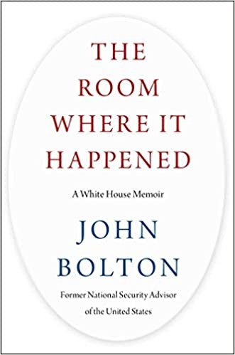 존 볼턴의 회고록 '그것이 일어난 방'-아마존 갈무리