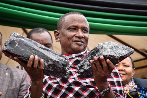 40억 원어치의 광물을 캐낸 탄자니아 광부 사니니우 라이저(52)씨/사진제공=AFP