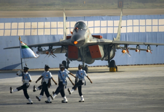 인도가 보유한 미그-29 전투기. /사진=AFP
